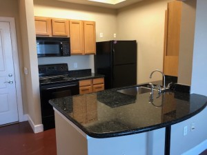 Apartments in Baton Rouge - One Bedroom Apartment - Acadia - Kitchen with Breakfast Bar 